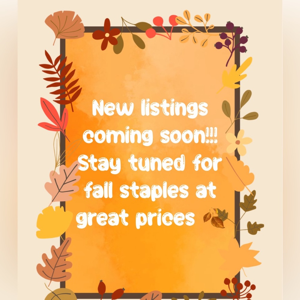 New Listings!! 🍂